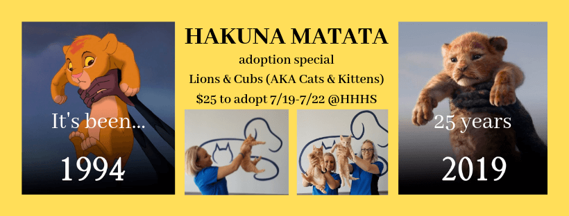 Hakuna Matata Adoption Special