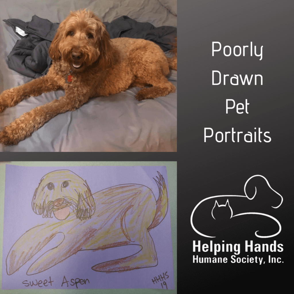 Poorly Drawn Pet Portraits Facebook Fundraiser Generates Over 1,000