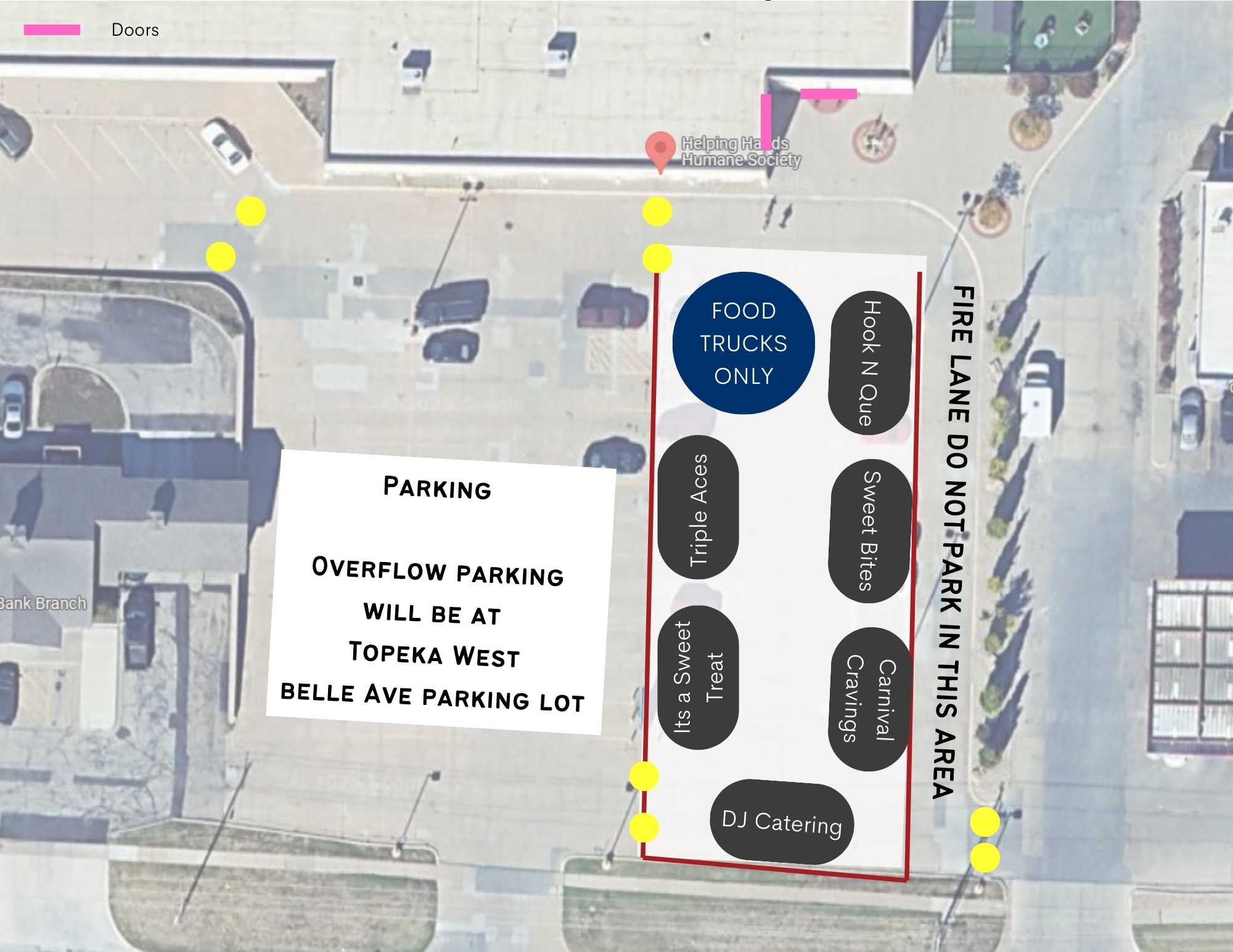 Food truck Layout