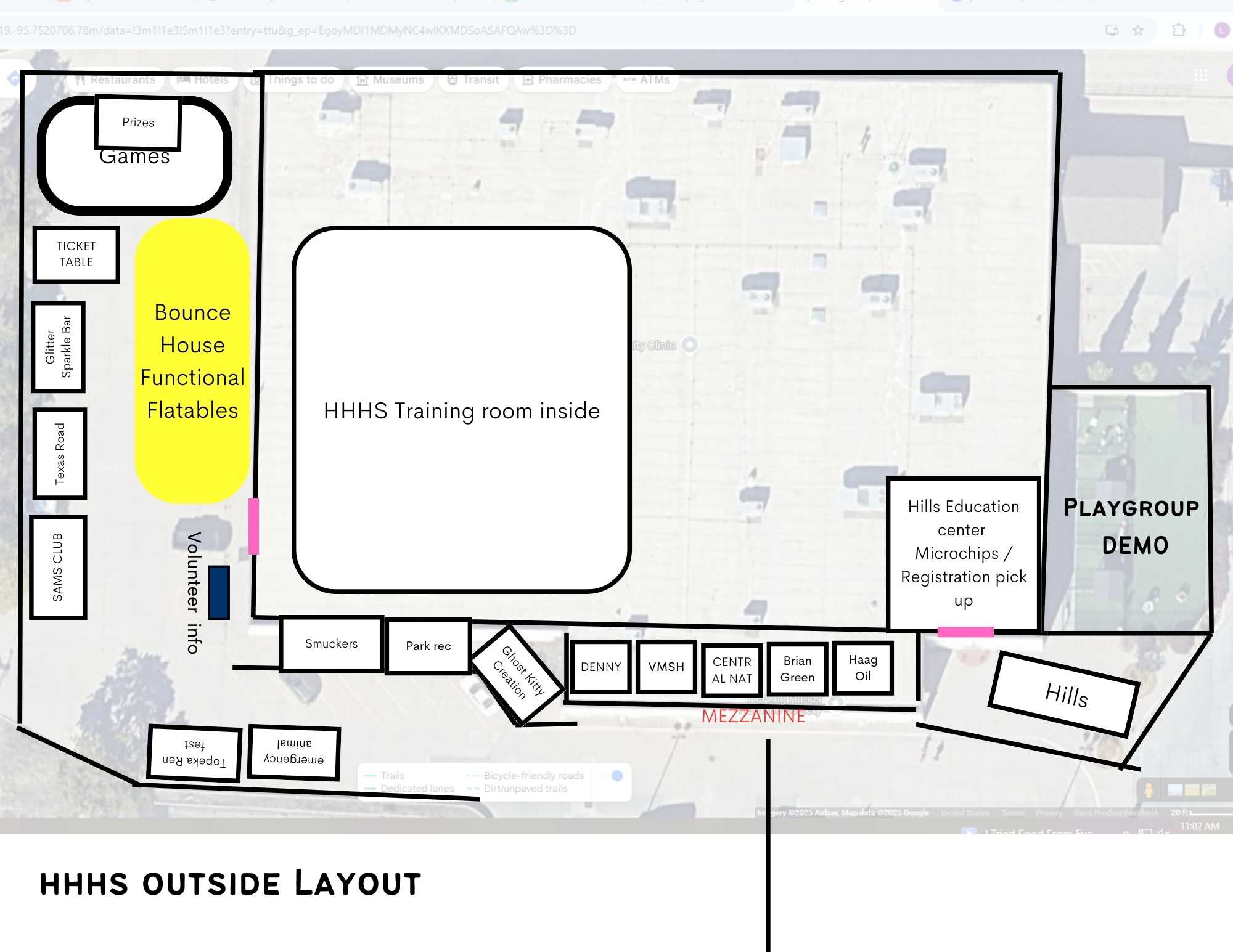 Outside Layout