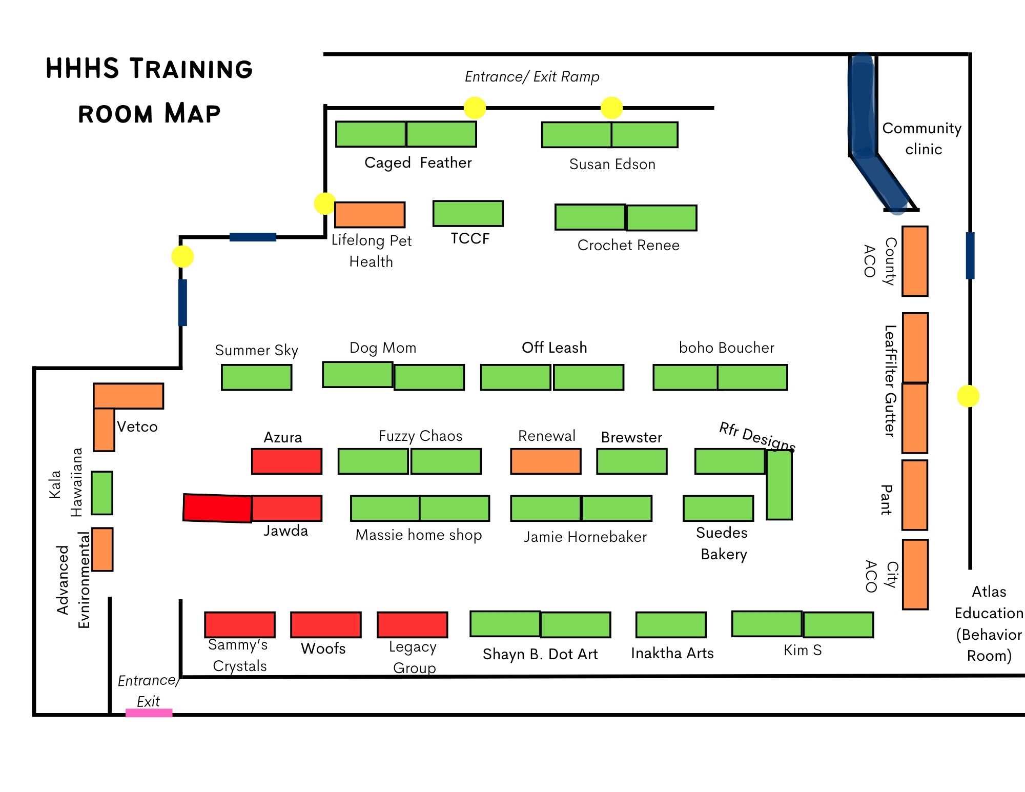 Training Room Layout